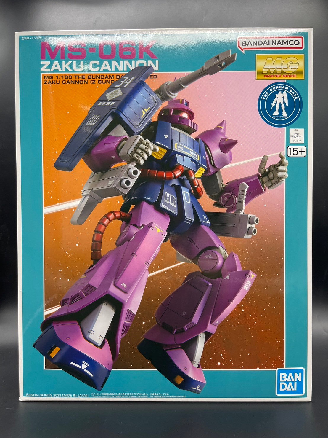 MG 1/100 ガンダムベース限定 ザクキャノン (ZガンダムVer.)