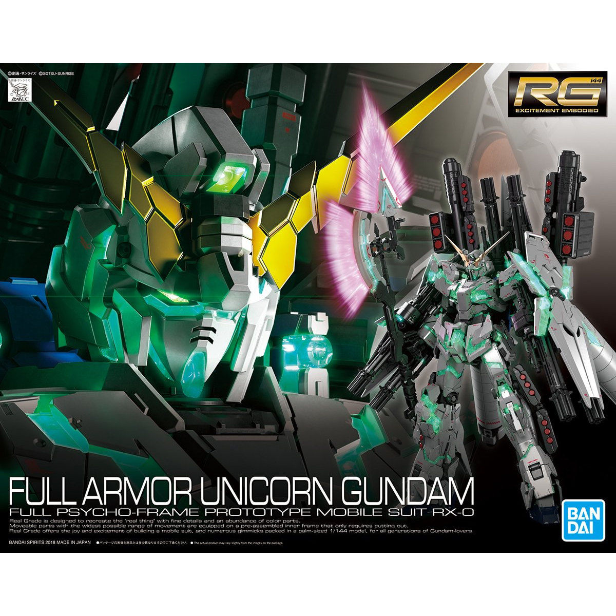RG 1/144 フルアーマー・ユニコーンガンダム – ELH（株）